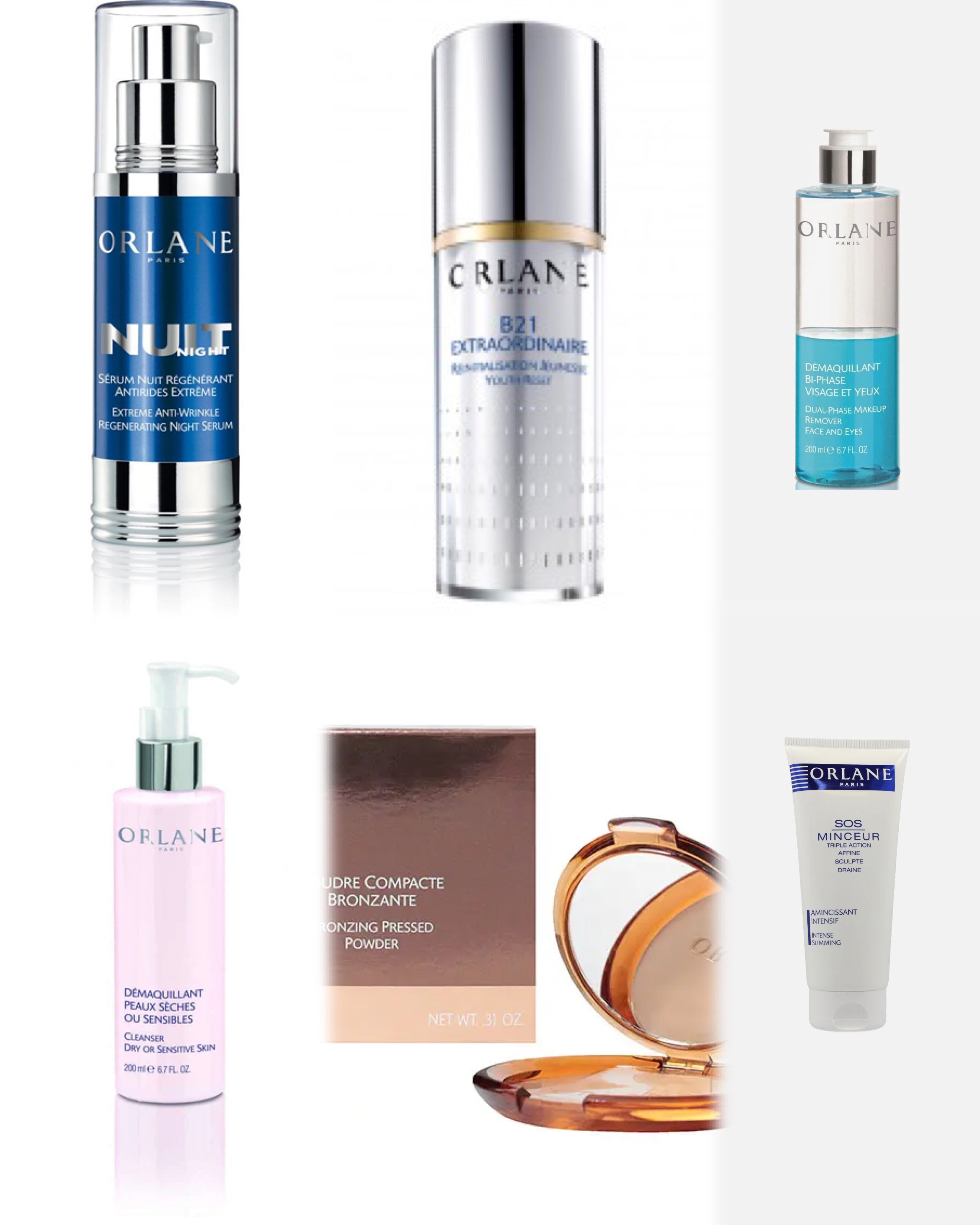 Orlane Cosmetics/Care Products 3 Pieces Mystery Random