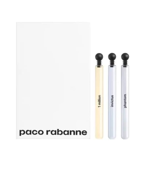 Paco Rabanne 3x4ml Oil 1 Million+Invictus+Phantom