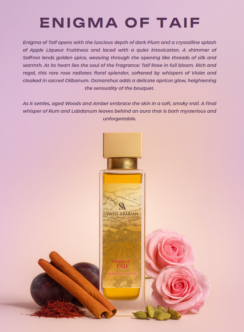 Swiss Arabian Enigma Of Taif 100ml