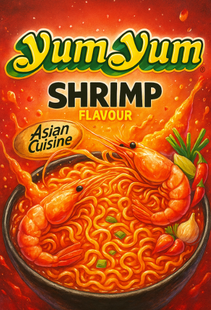 Yum Yum Instantnudel Shrimp 60g