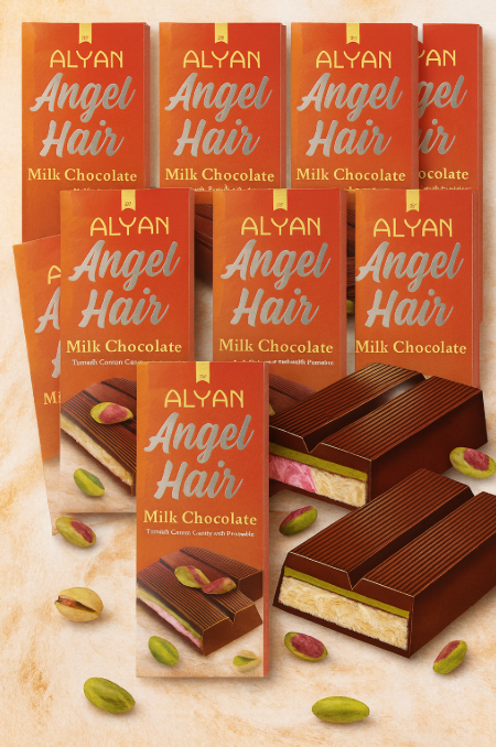 Alyan Angel Hair Milk Chocolate 160g