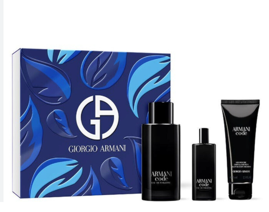 Giorgio Armani 3er Set Parfum 125ml+15ml+75ml Body Shampoo