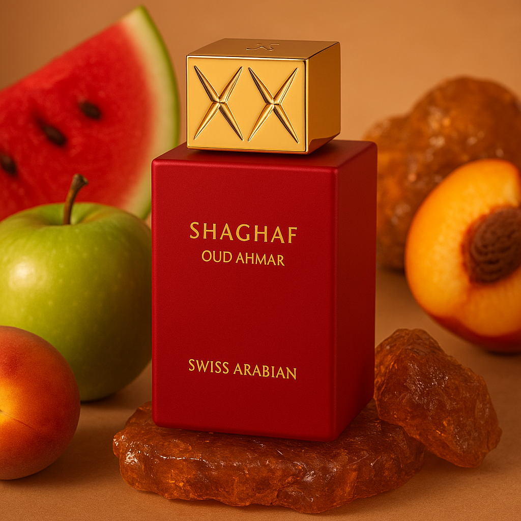 Shaghaf árabe suizo Oud Ahmar 75ml