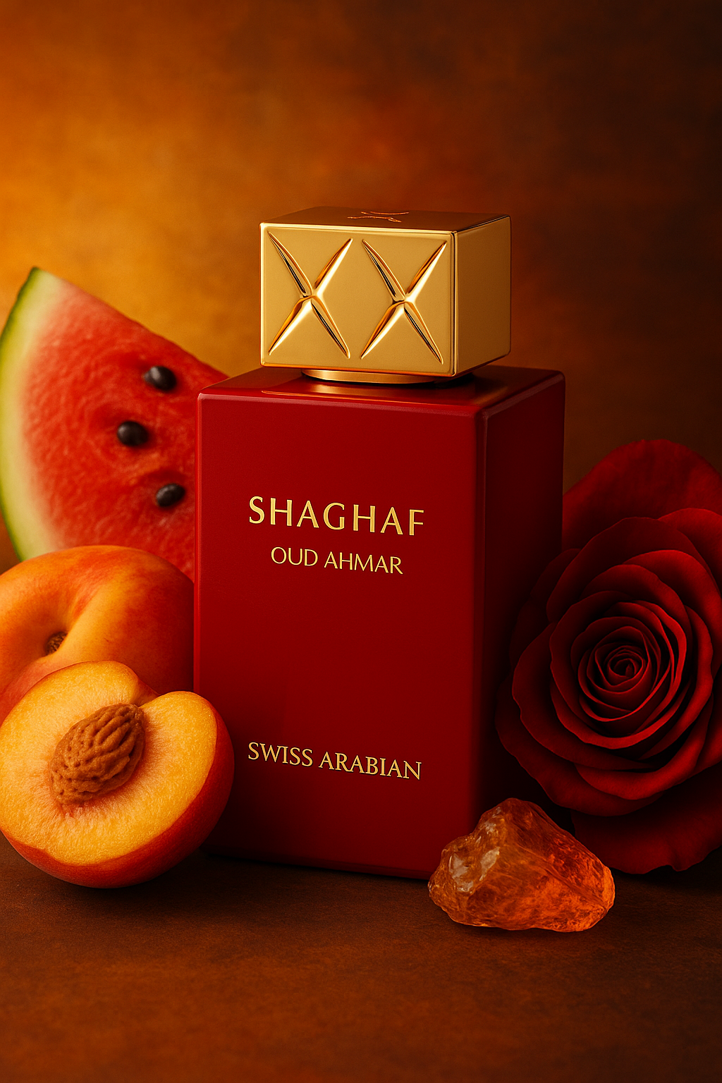 Shaghaf árabe suizo Oud Ahmar 75ml