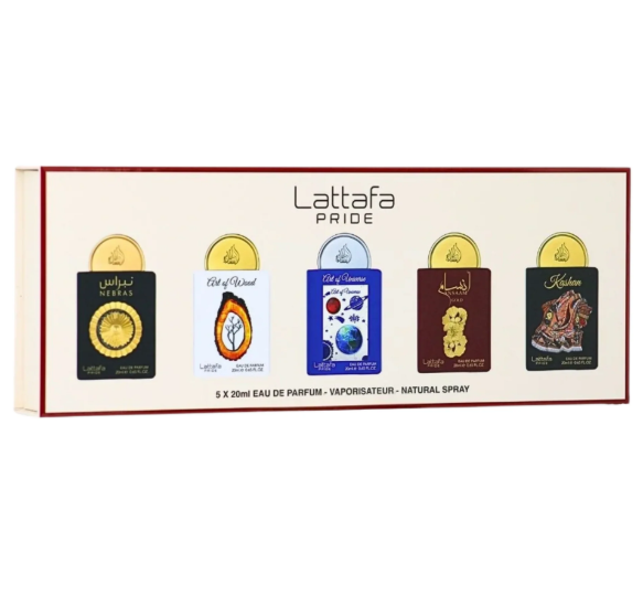 Lattafa Pride EDP 5x20ml - Vaporisateur Natural Spray