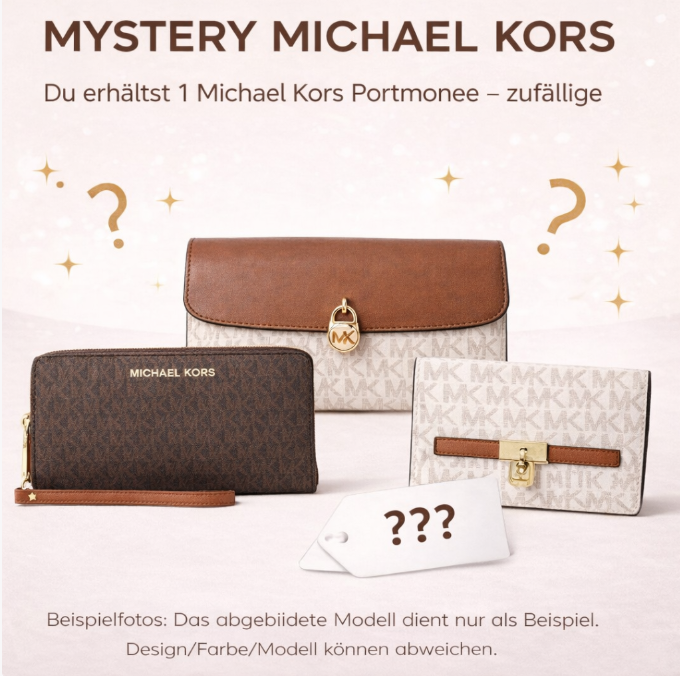 Michael Kors Mystery Portemonnee – Zufällige Auswahl