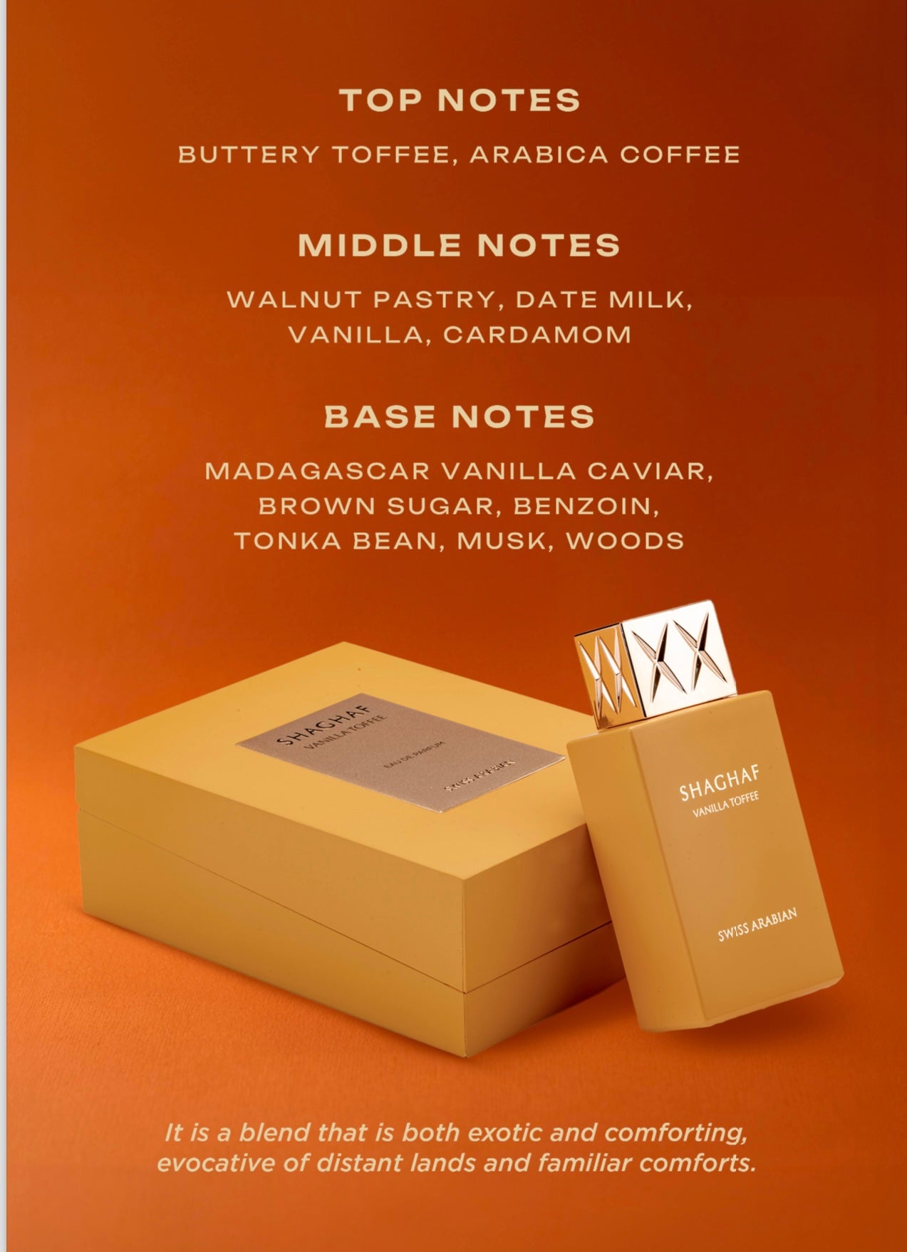 Shaghaf Vanille Toffee 75ml Testeur