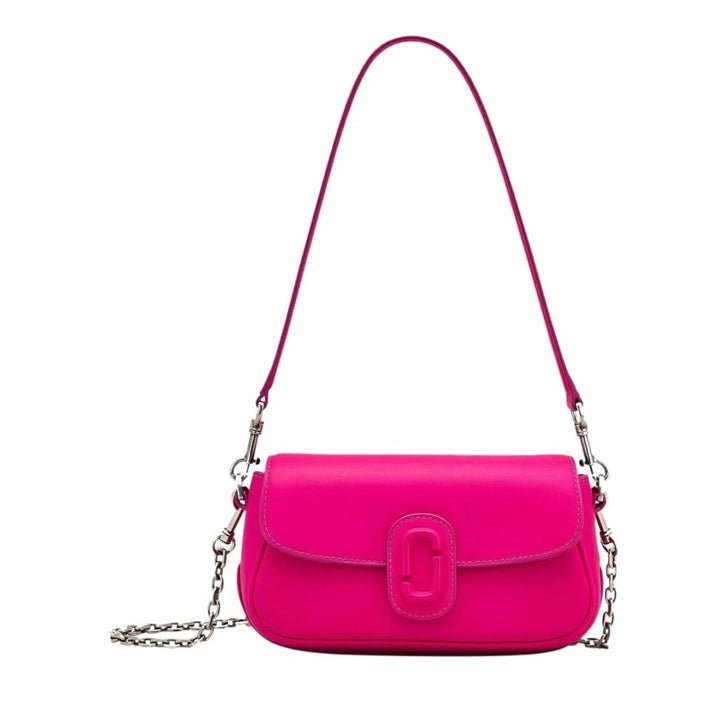 Marc Jacobs The Clover Medium Shoulder Bag Hot Pink