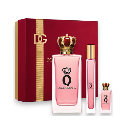 Dolce & Gabbana Q Eau De Parfum Giftset 100ml Parfum + 10ml Parfum + 5ml Parfum