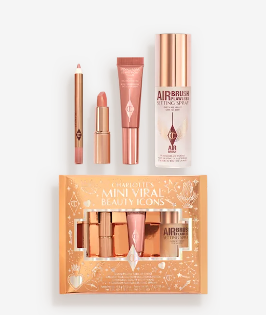 Charlotte Tilbury 4 Mini Viral Beauty Icons