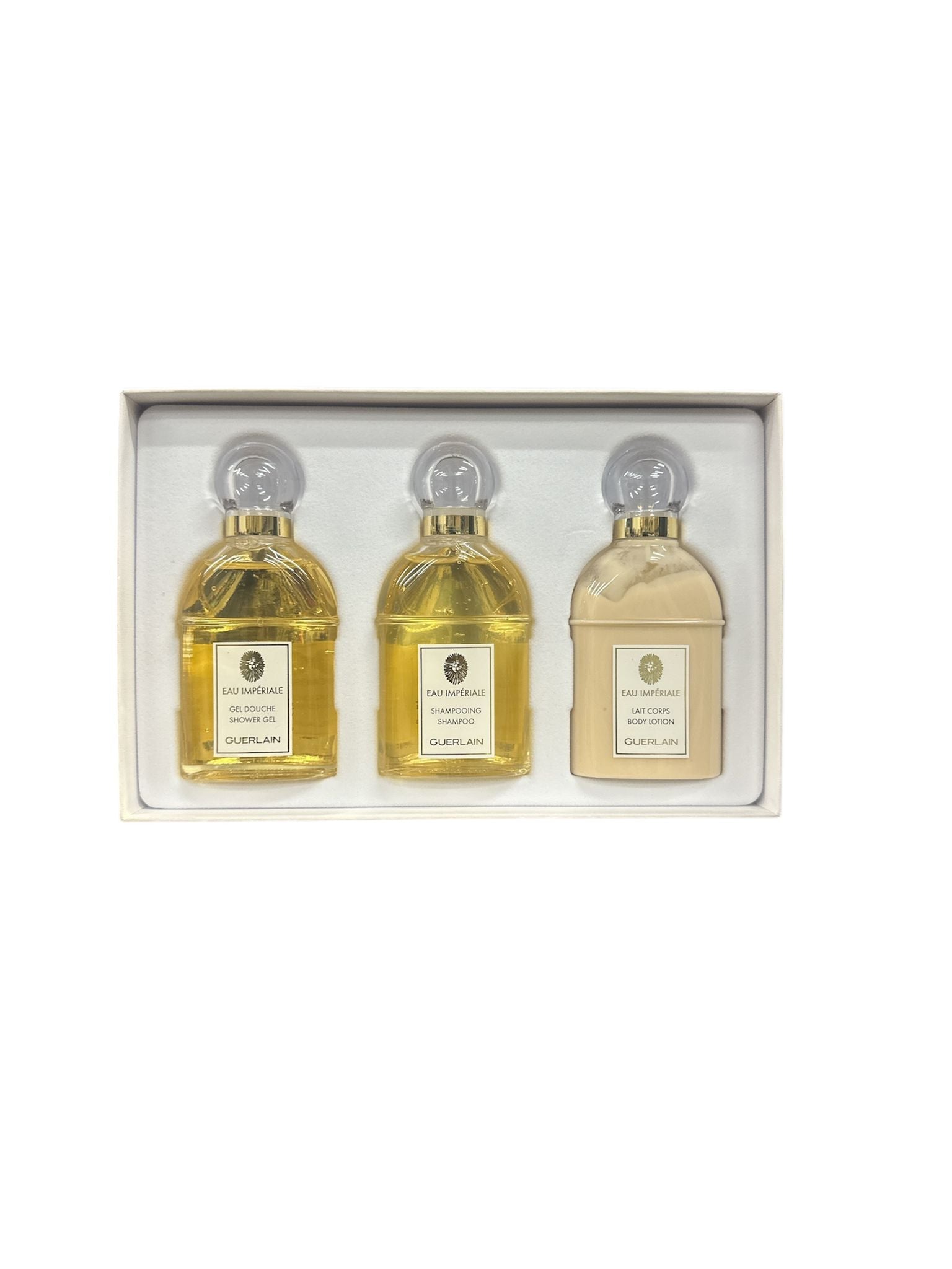 Guerlain 3 Set Docciaschiuma, Shampoo, Lozione Corpo