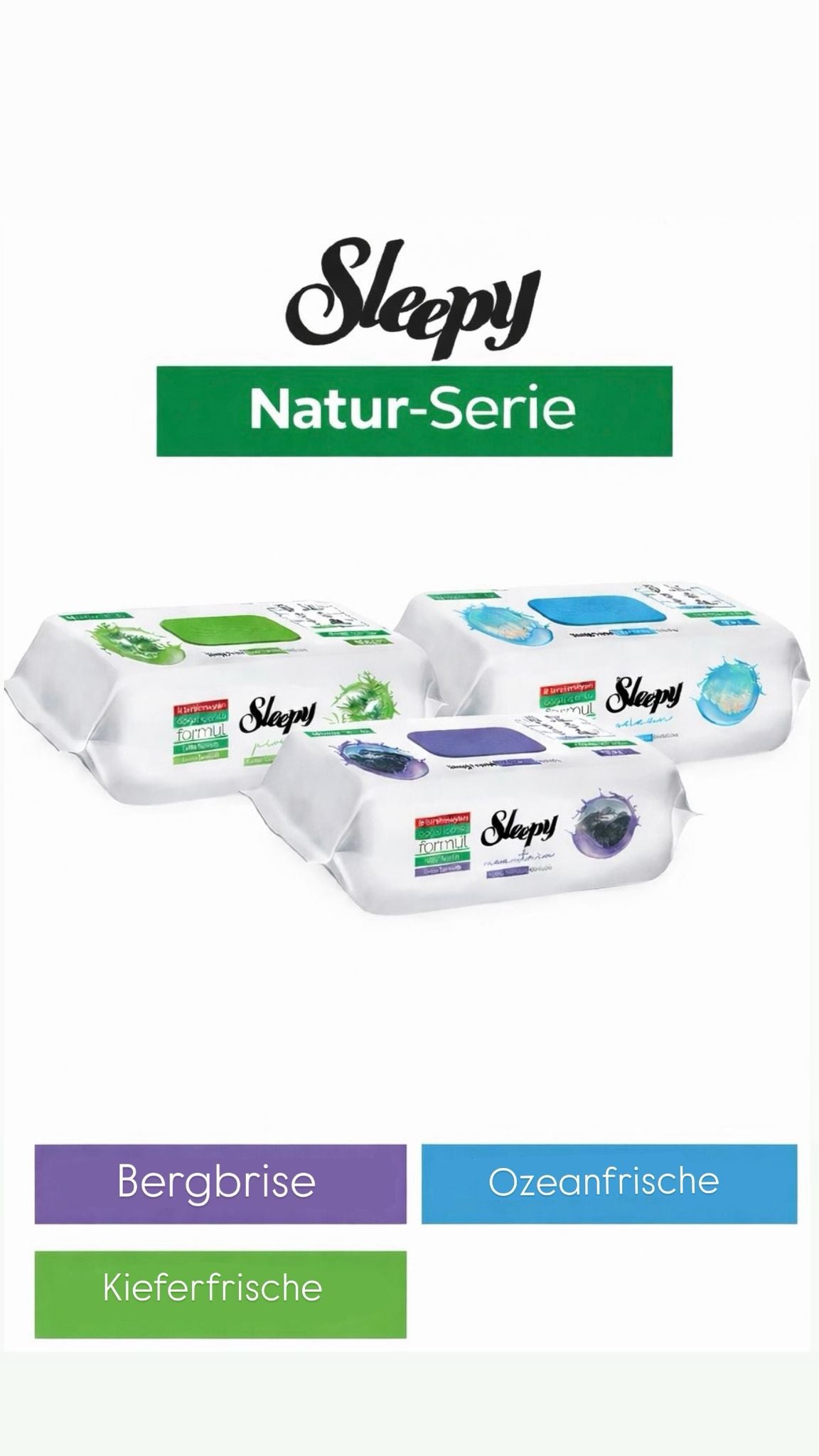 Sleepy Easy Clean Oberflächenreinigungstücher