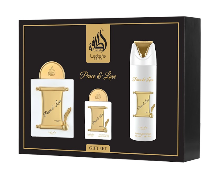 Lattafa Giftset Peace & Love