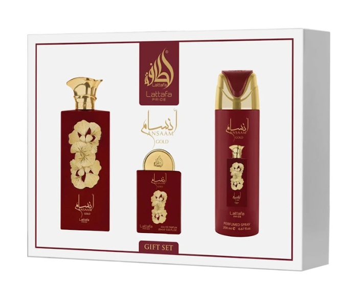 Lattafa Giftset Ansaam Gold