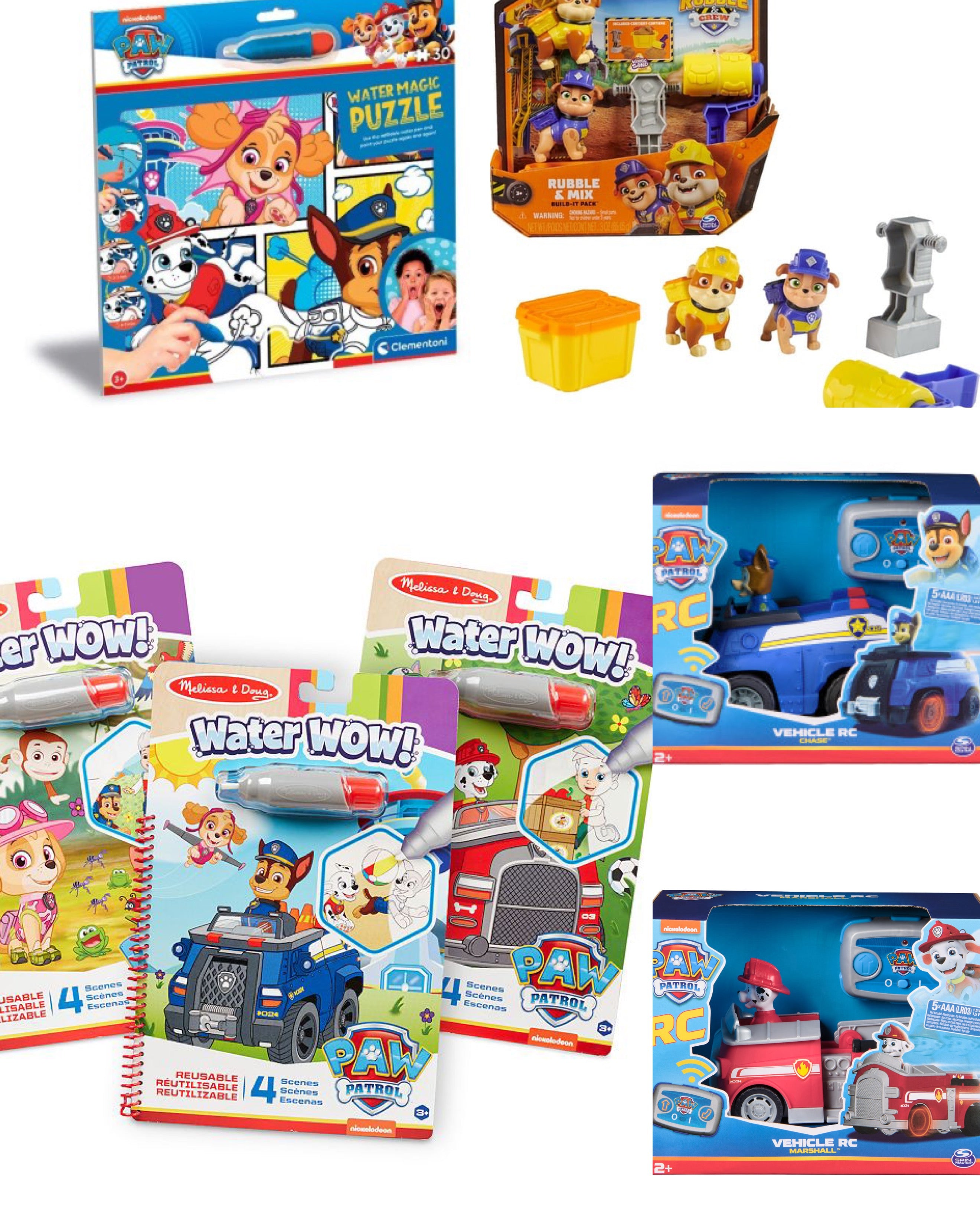 Spiele 4er-Set – Paw Patrol, Marvel, Barbie, Frozen Anna & Elsa, Pokémon und Baby-Spiele