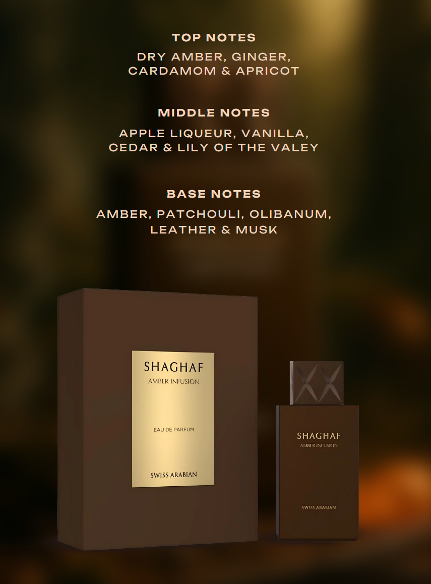 Swiss Arabian Shaghaf Amber Infusion 75ml