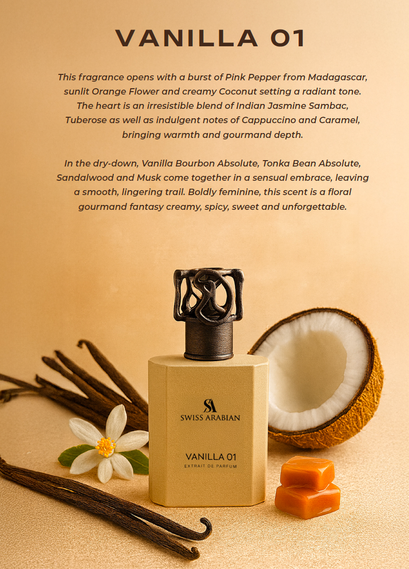 Swiss Arabian Vanilla 01 50ml