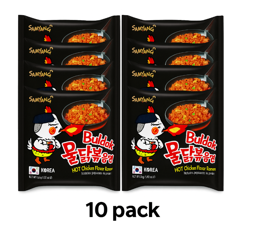 Samyang Buldak Instant Nudeln Hot Chicken Flavour Ramen (Schwarz)