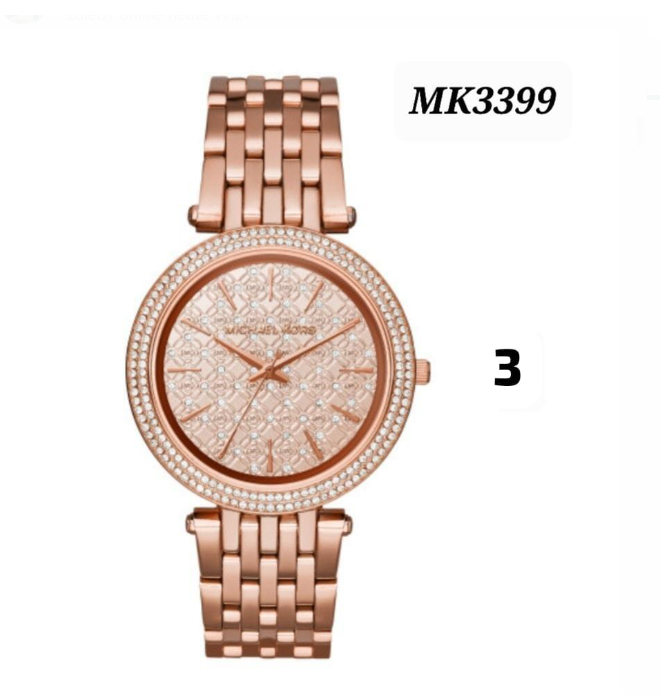 MK Uhr Rosegold