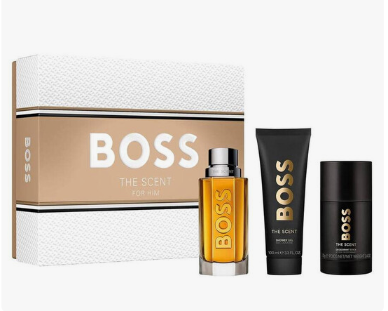 Hugo Boss The Scent For Him Parfum 100ml+Shower Gel 100ml+Deodrant 75ml