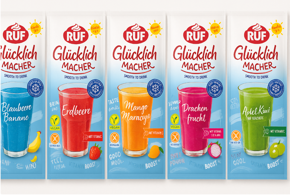 RUF Glücklichmacher Smooth to Drink 5 Sorten Set