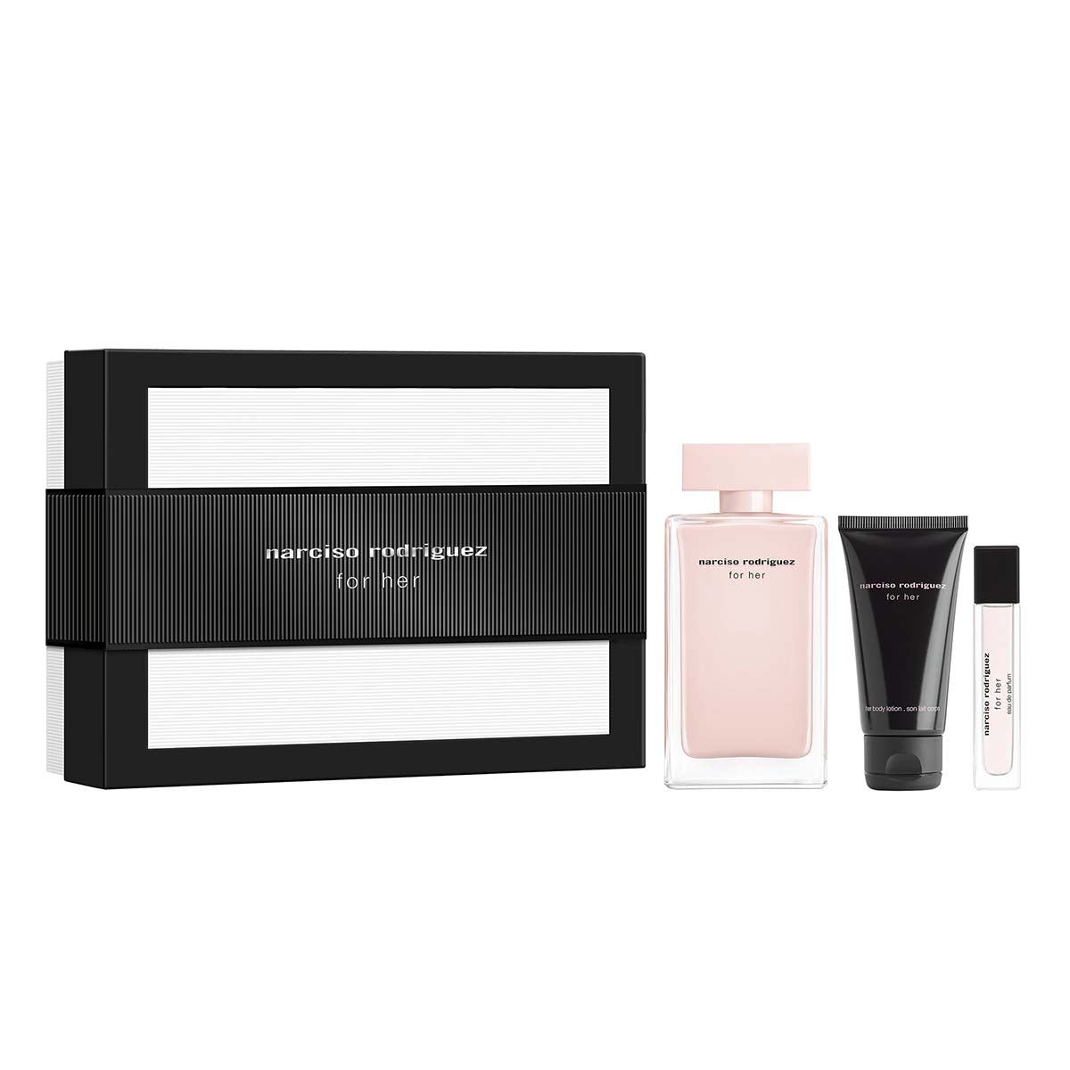 Narciso Rodriguez for Her EDP 100ml +10ml Spray+50ml Body Lotion