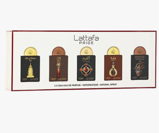 Lattafa Pride EDP 5x20ml - Vaporisateur Natural Spray
