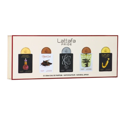 Lattafa Pride EDP 5x20ml - Vaporisateur Natural Spray