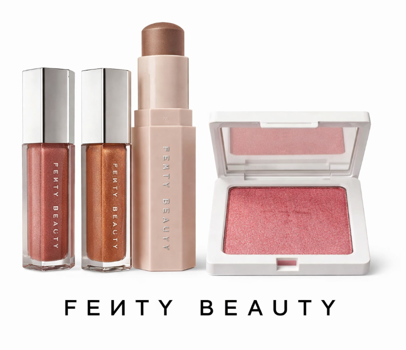 Fenty Beauty Set- Contourstick + 2 Lippgloss + Blush (Warenwert 108€)