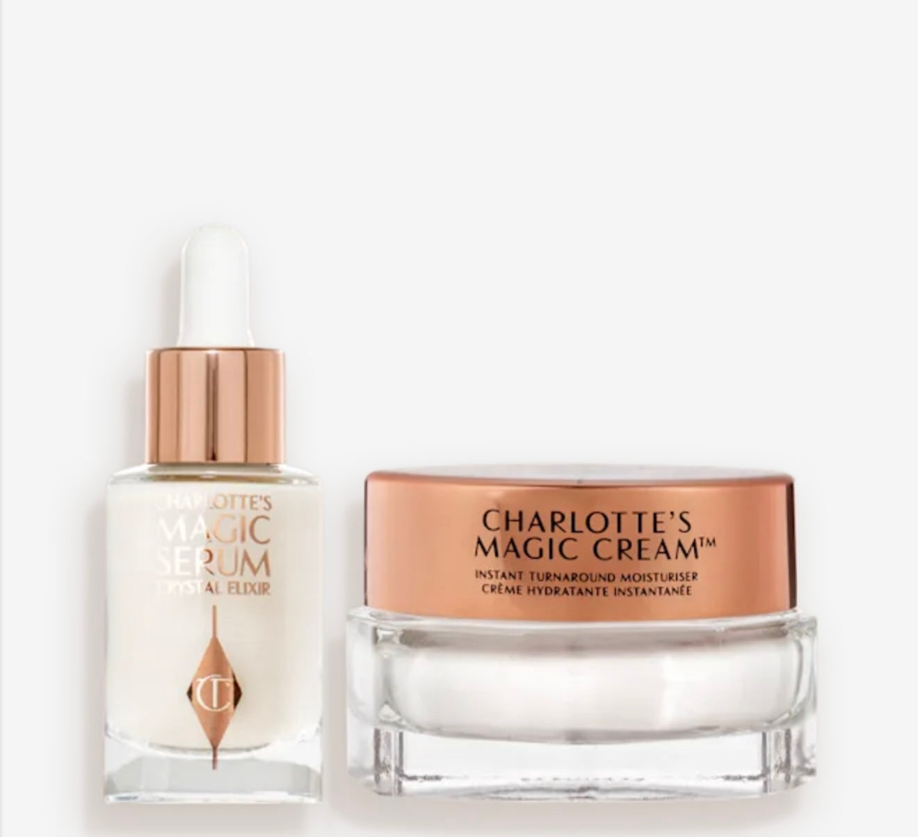 Charlotte Tilbury Charlotte's Magic Mini Skin Set Creme 15ml+Serum 8ml