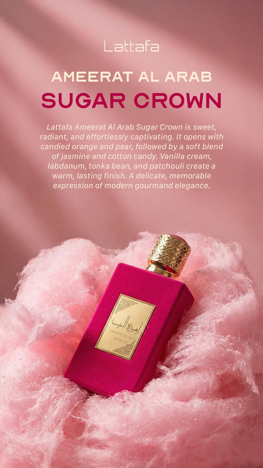 Asdaaf Ameerat Al Arab Sugar Crown 100ml