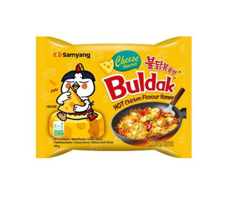 Samyang Buldak Instant Nudeln Cheese Hot Chicken Flavour Ramen