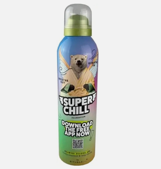 Rituals Super Chill Foaming Shower Gel 200ml