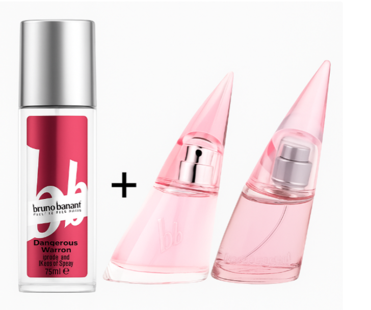 Bruno Banani 3Stück Damen Parfum