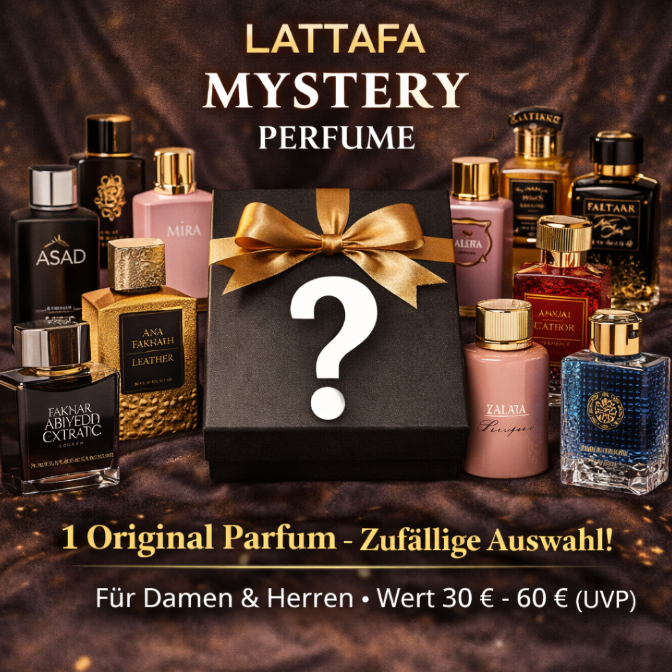 Lattafa Mystery Parfum – Zufallsduft im Wert von 30–60 €