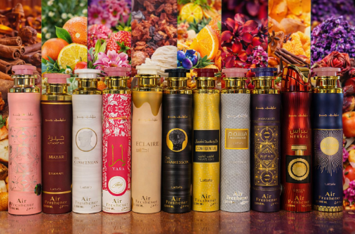 Lattafa Air Freshener Set – 13 Düfte je 300ml (Gesamt 3,9 Liter)