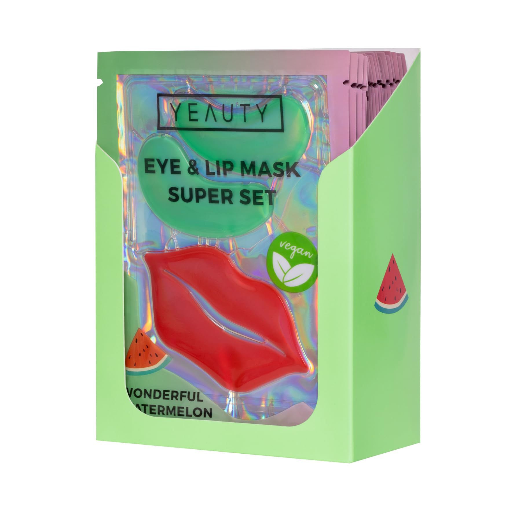 Yeauty Eye&Lip Mask Set 25stück Wonderful Watermelon