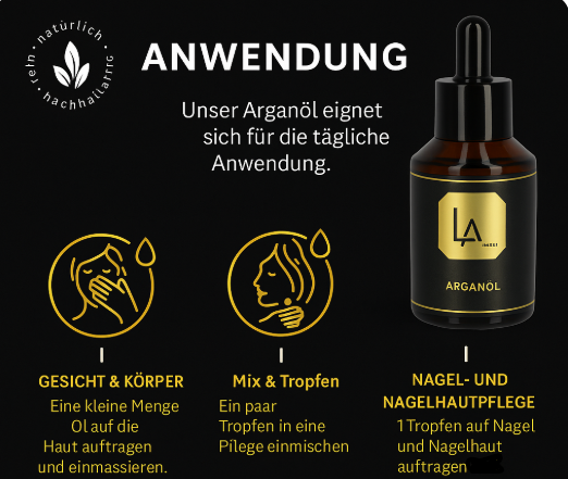 La Taqlid Arganöl 60ml + Gratis Arganseife 90g – nur für die ersten 500 Bestellungen